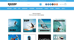 Desktop Screenshot of bigsurfshop.com